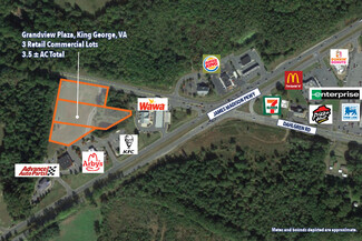 Más detalles para 3 Retail Commercial Lots Grandview Plz, King George, VA - Terrenos en alquiler