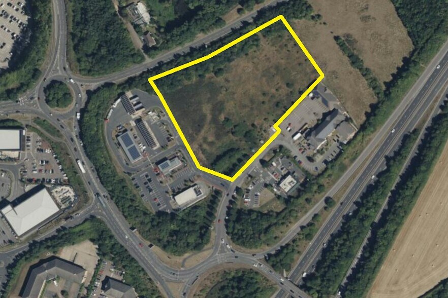 Flagstaff Island, Ashby De La Zouch en venta - Vista aérea - Imagen 1 de 3