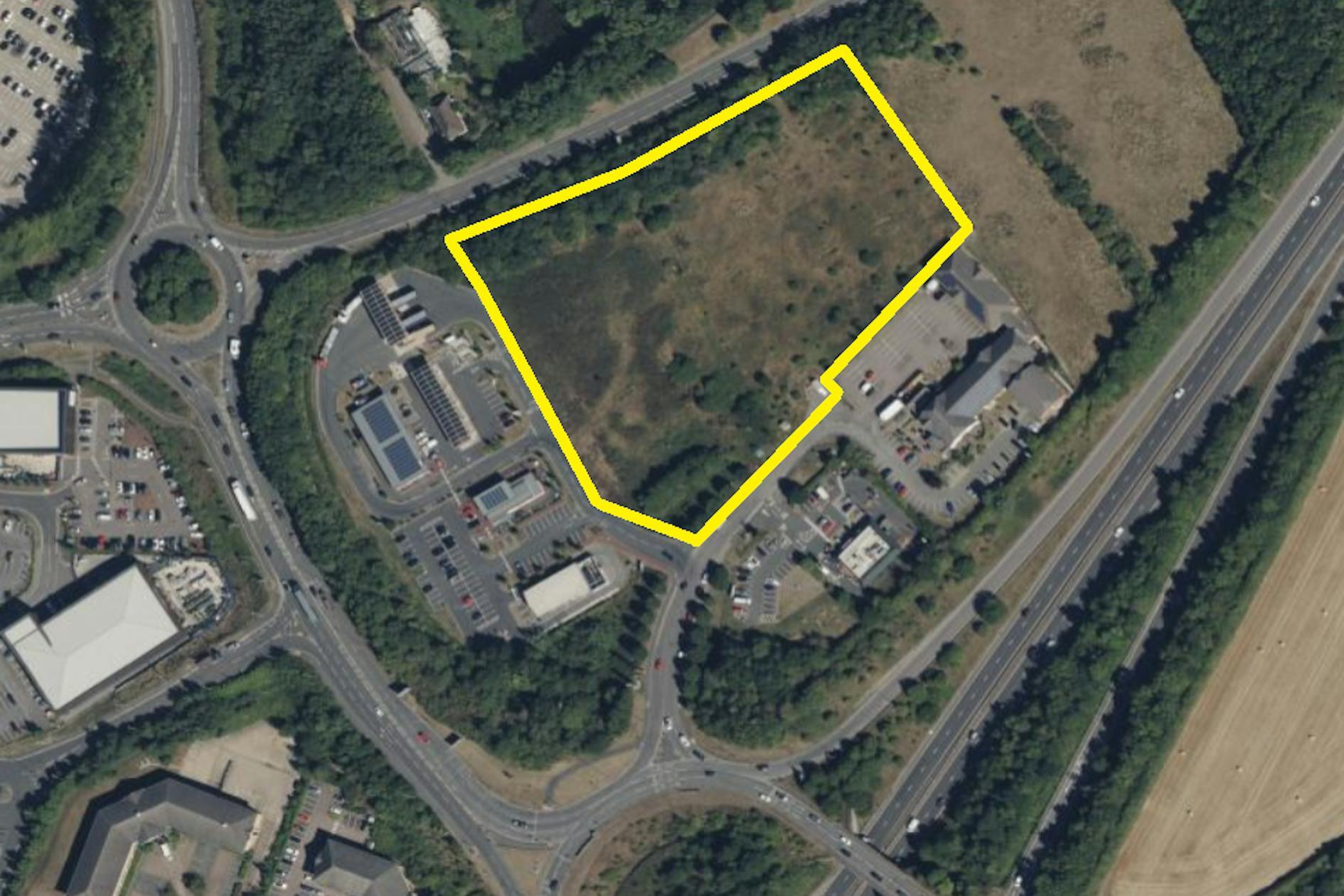 Flagstaff Island, Ashby De La Zouch en venta Vista aérea- Imagen 1 de 4
