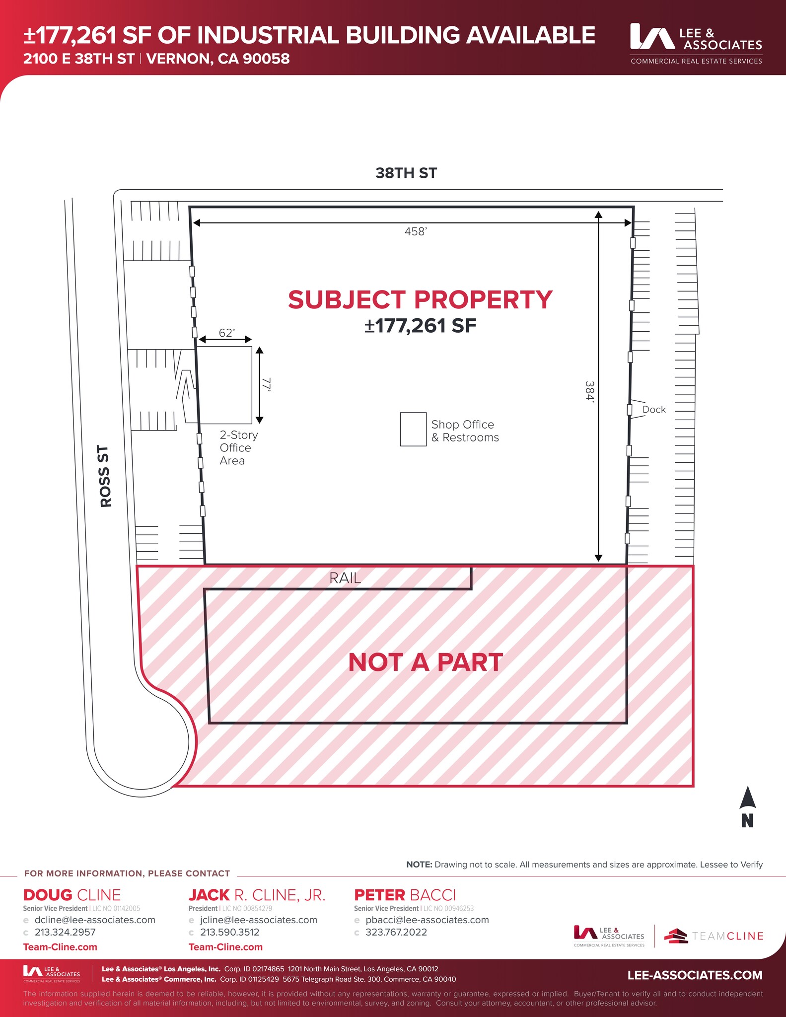 2100 E 38th St, Vernon, CA en alquiler Plano del sitio- Imagen 1 de 1