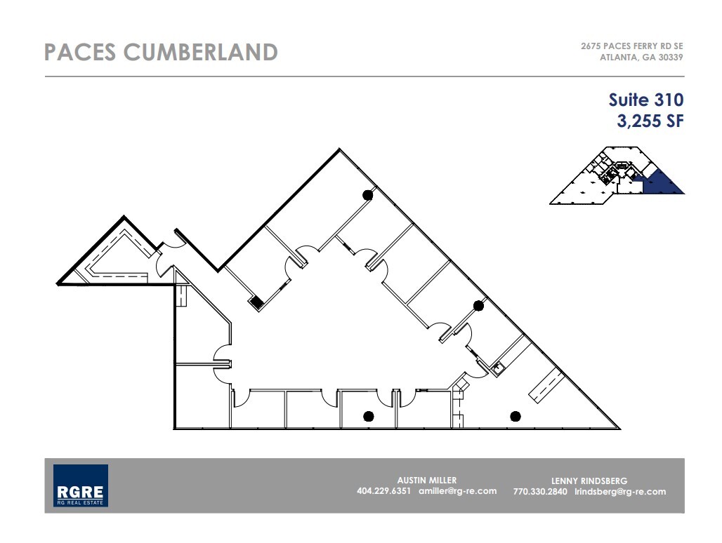 2675 Paces Ferry Rd SE, Atlanta, GA en alquiler Plano de la planta- Imagen 1 de 1