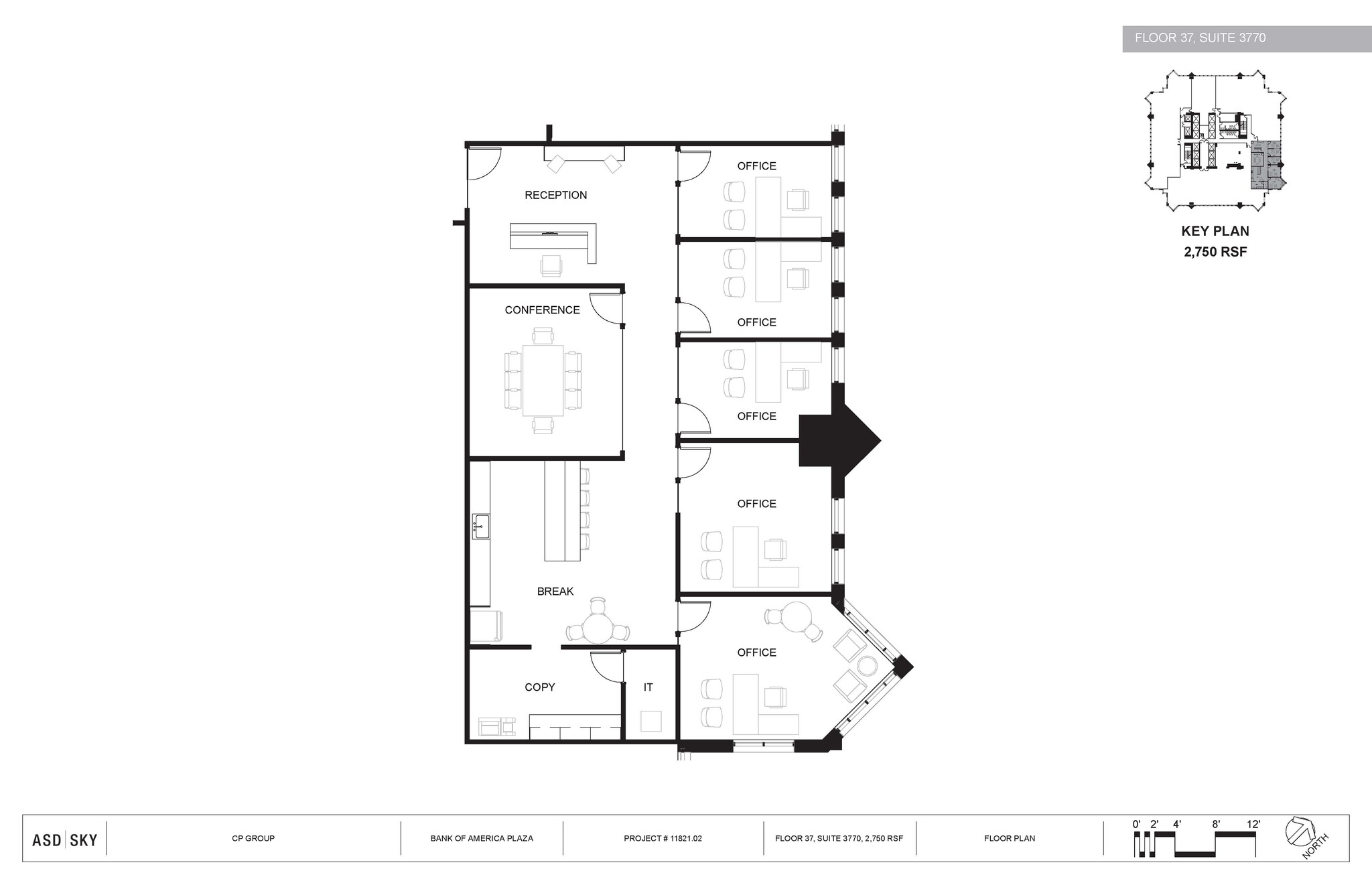 600 Peachtree St NE, Atlanta, GA en alquiler Plano de la planta- Imagen 1 de 2