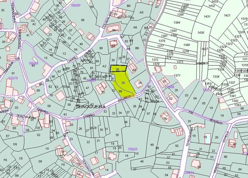 Camiño Seixiños, 9, Poio, Pontevedra en venta - Plano de la planta - Imagen 3 de 7