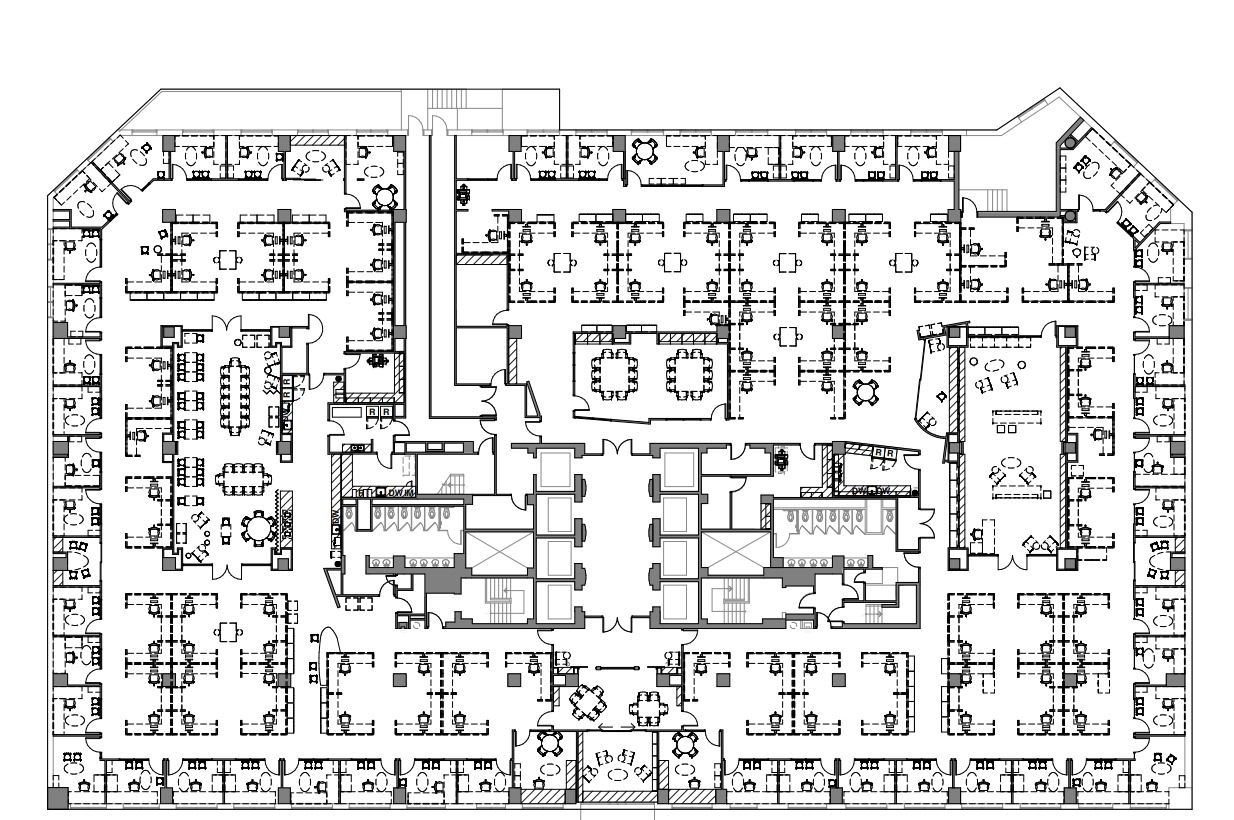 1717 H St NW, Washington, DC en alquiler Plano de la planta- Imagen 1 de 1