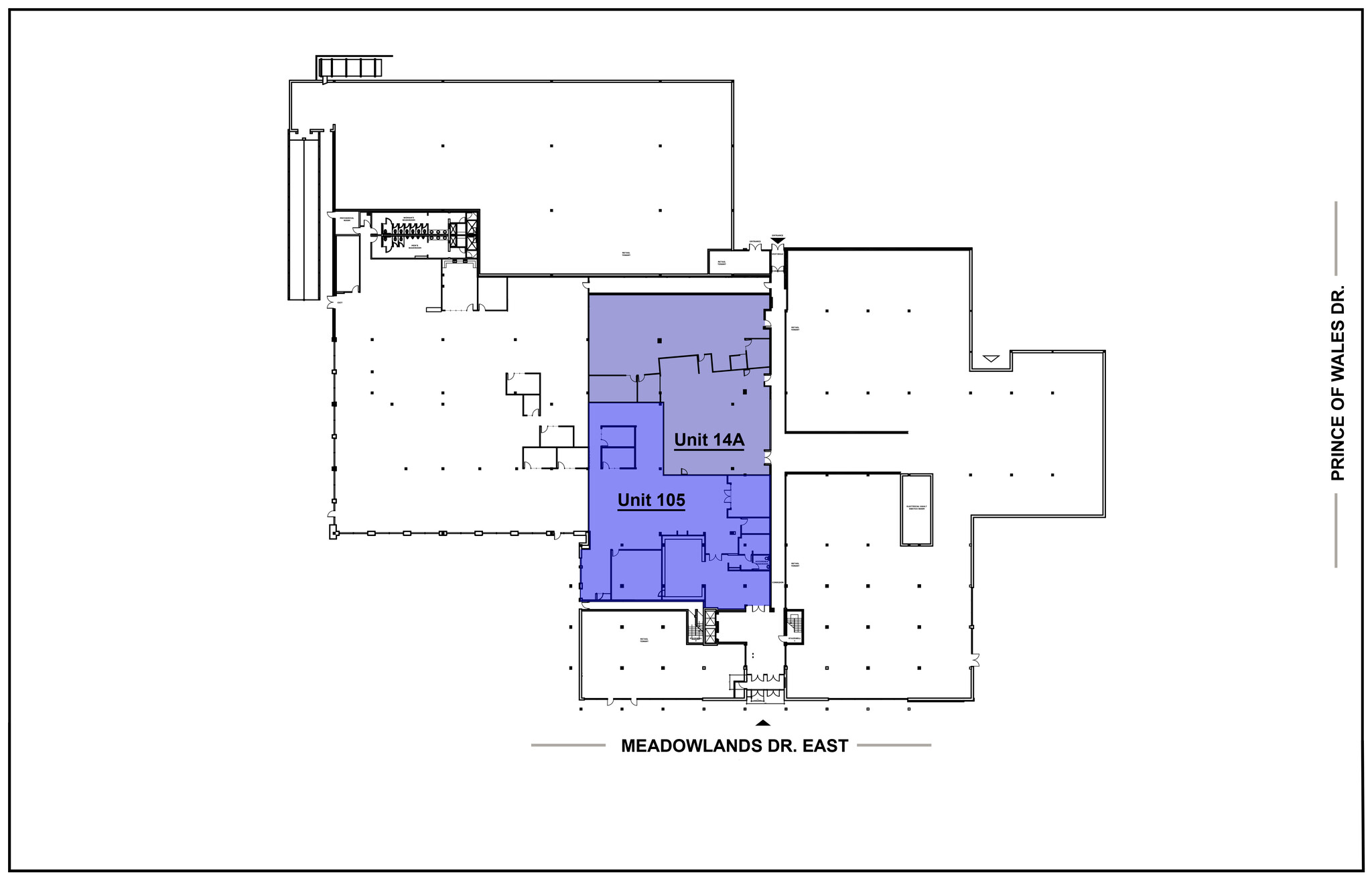 885 Meadowlands Dr, Ottawa, ON en alquiler Plano de la planta- Imagen 1 de 1