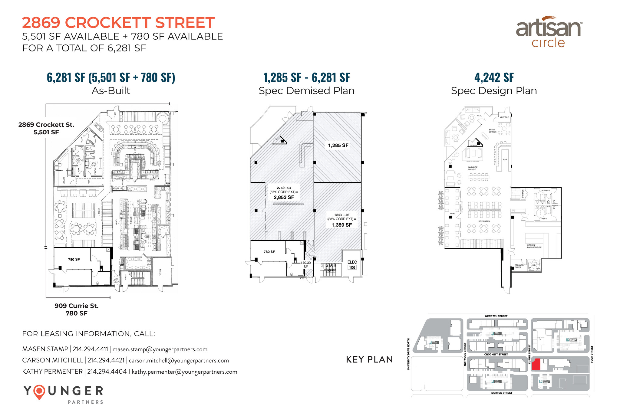 2973 W 7th St, Fort Worth, TX en alquiler Plano de la planta- Imagen 1 de 7