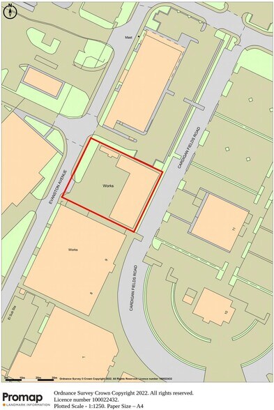 Evanston Av, Leeds en venta - Plano del sitio - Imagen 3 de 3
