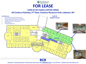 46 Centerra Pky, Lebanon, NH en alquiler Plano de la planta- Imagen 2 de 4