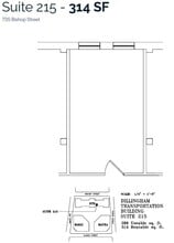 733 Bishop St, Honolulu, HI en alquiler Plano de la planta- Imagen 1 de 1