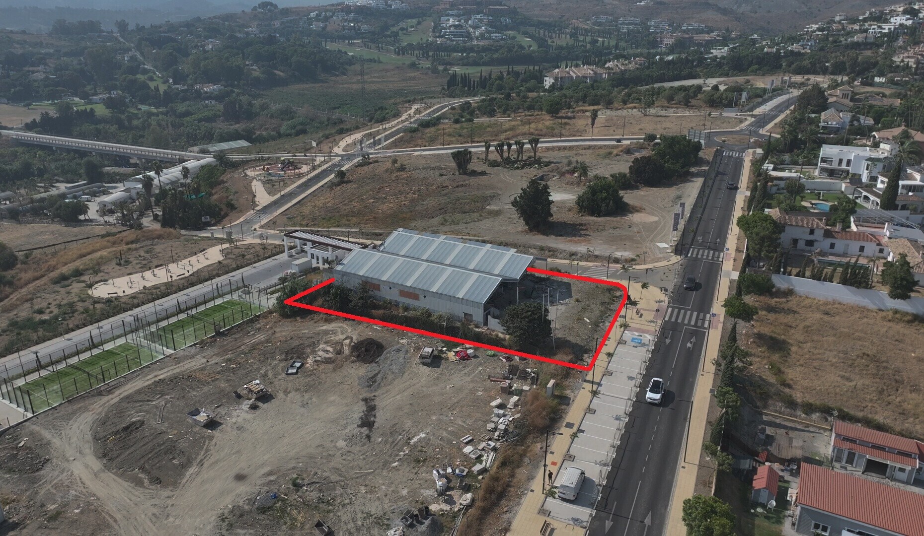Terreno en Estepona en venta Vista aérea- Imagen 1 de 15