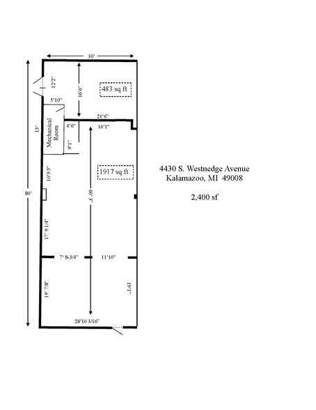 4412-5431 S Westnedge Ave, Kalamazoo, MI en alquiler - Foto del edificio - Imagen 3 de 5