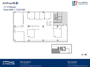 111 E Wacker Dr, Chicago, IL en alquiler Plano de la planta- Imagen 1 de 1