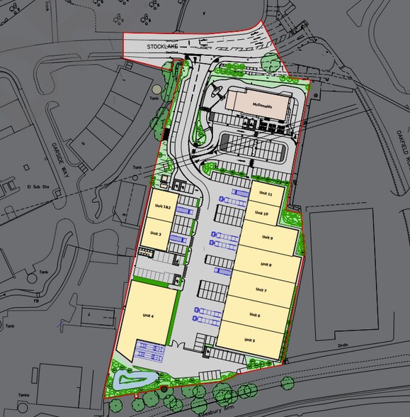 6 Garside Way, Aylesbury en alquiler - Vista aérea - Imagen 1 de 1