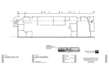 2600 S Telegraph Rd, Bloomfield Hills, MI en alquiler Plano de la planta- Imagen 2 de 3