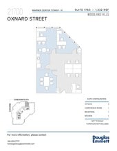 21700 Oxnard St, Woodland Hills, CA en alquiler Plano de la planta- Imagen 2 de 2