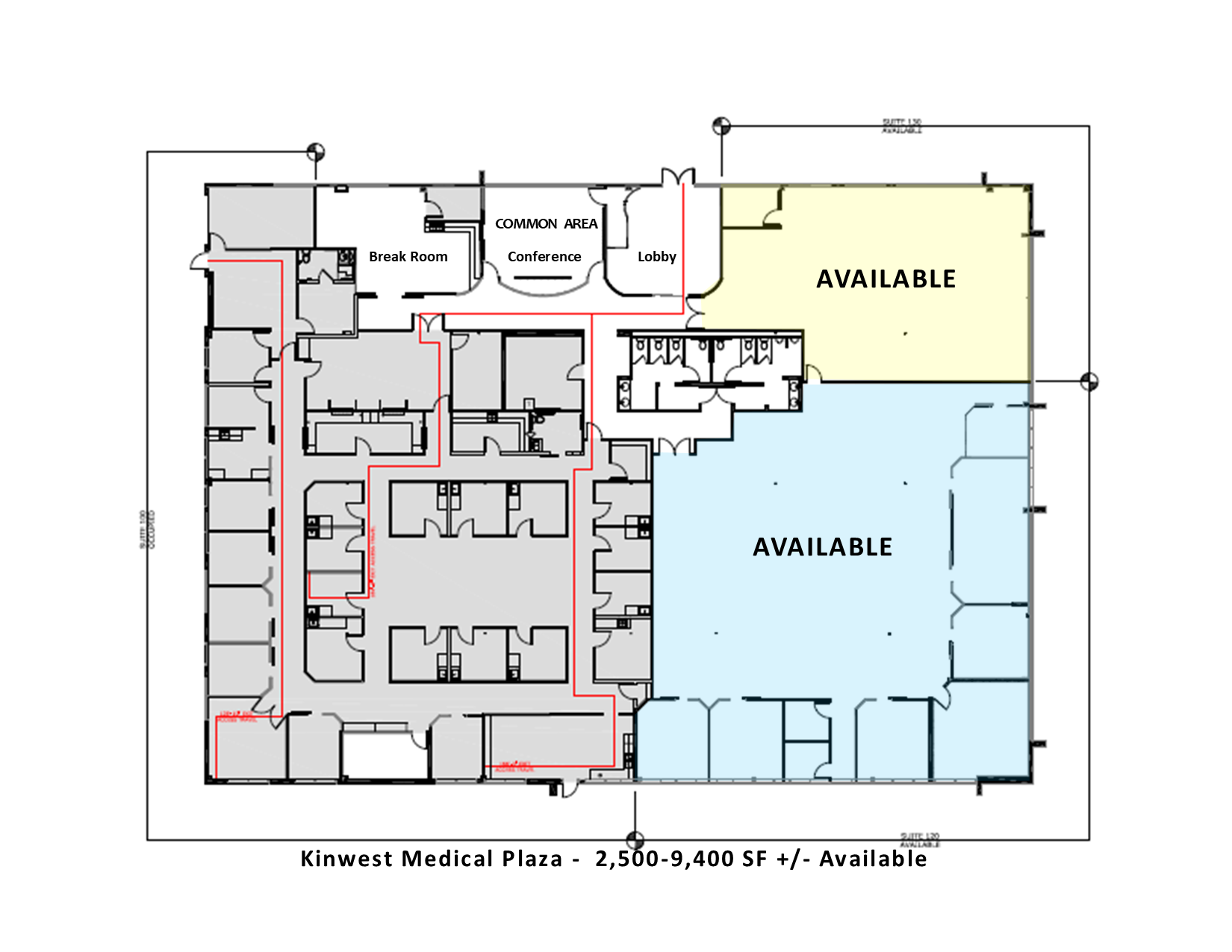 2951 Kinwest Pky, Irving, TX en alquiler Plano de la planta- Imagen 1 de 4