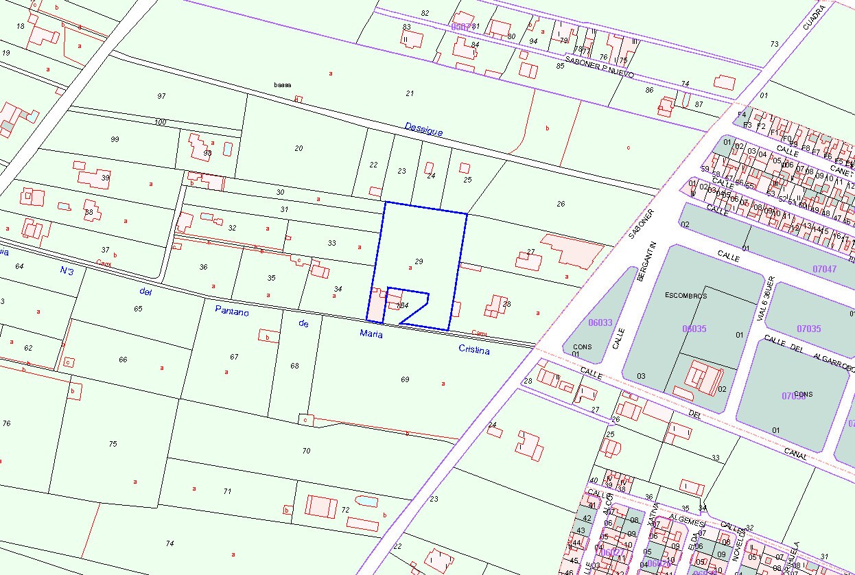Castelló de la Plana, CASTELLÓN DE LA PLANA, Castellón en venta Plano de la planta- Imagen 1 de 5