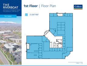 4393 S Riverboat Rd, Salt Lake City, UT en alquiler Plano de la planta- Imagen 2 de 2