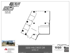 3200 Wilcrest Dr, Houston, TX en alquiler Plano de la planta- Imagen 1 de 1