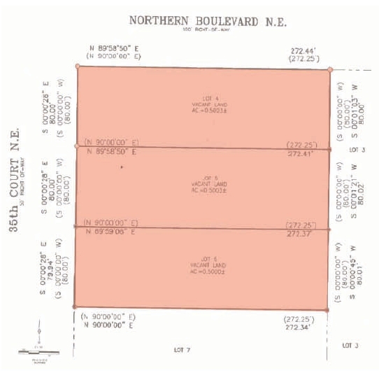 3508 Northern Blvd NE, Rio Rancho, NM en venta - Plano de solar - Imagen 3 de 5