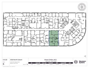 3333 N Calvert St, Baltimore, MD en alquiler Plano de la planta- Imagen 1 de 1