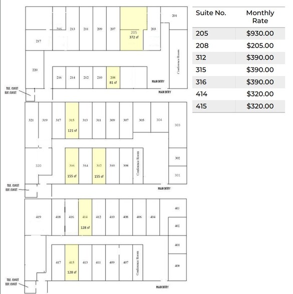 6320 Monona Dr, Madison, WI en alquiler - Plano de la planta - Imagen 3 de 3