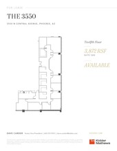 3550 N Central Ave, Phoenix, AZ en alquiler Plano de la planta- Imagen 1 de 1