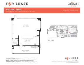 2973 W 7th St, Fort Worth, TX en alquiler Plano de la planta- Imagen 1 de 2