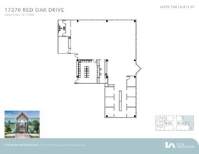 17270 Red Oak Dr, Houston, TX en alquiler Plano de la planta- Imagen 1 de 1