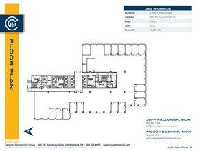 825 NE Multnomah St, Portland, OR en alquiler Plano de la planta- Imagen 1 de 1