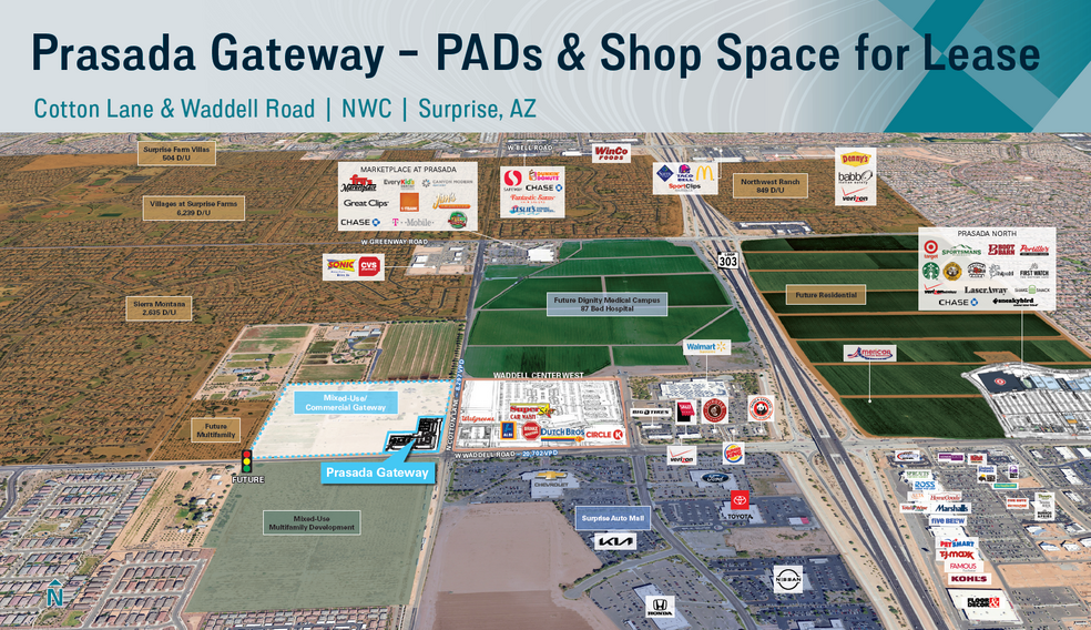 NWC Cotton Lane & Waddell Rd, Surprise, AZ en venta - Foto del edificio - Imagen 1 de 3