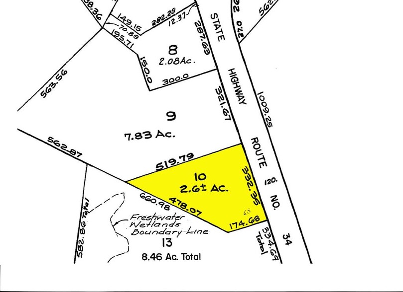 1315 State Route 34, Farmingdale, NJ en venta - Plano de solar - Imagen 2 de 15