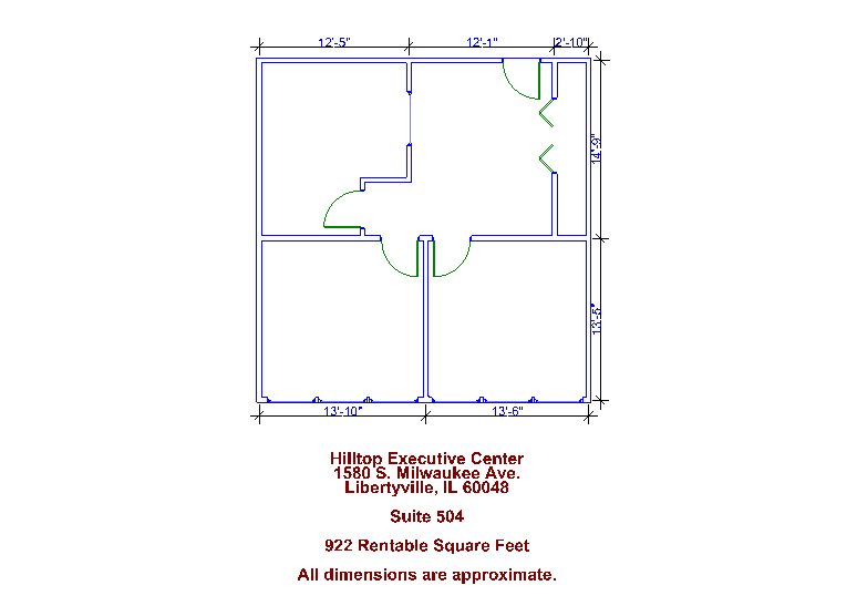 1580 S Milwaukee Ave, Libertyville, IL en alquiler Plano de la planta- Imagen 1 de 1