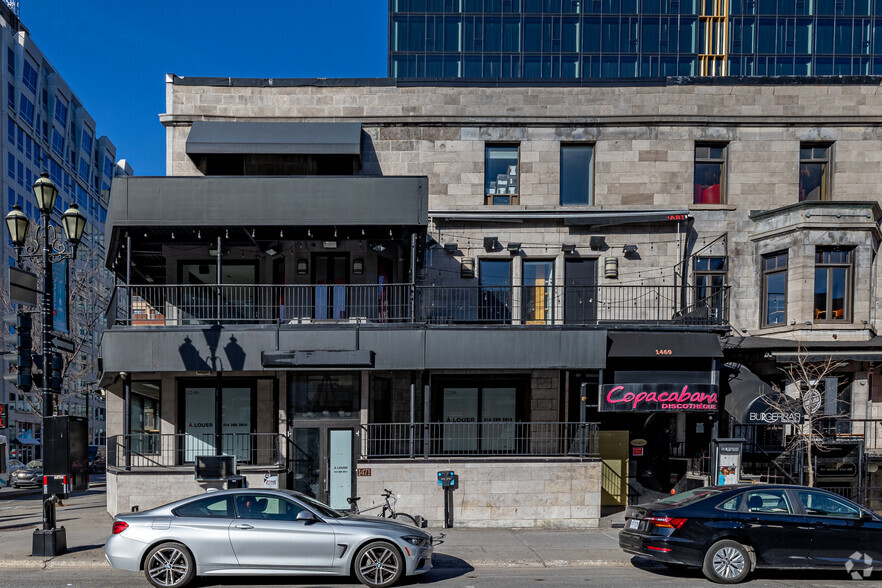 1467-1471 Rue Crescent, Montréal, QC en alquiler - Foto del edificio - Imagen 2 de 4