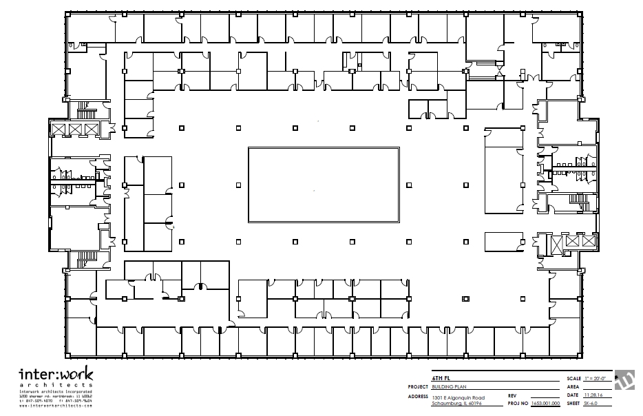 1301 E Algonquin Rd, Schaumburg, IL en alquiler Plano de la planta- Imagen 1 de 1