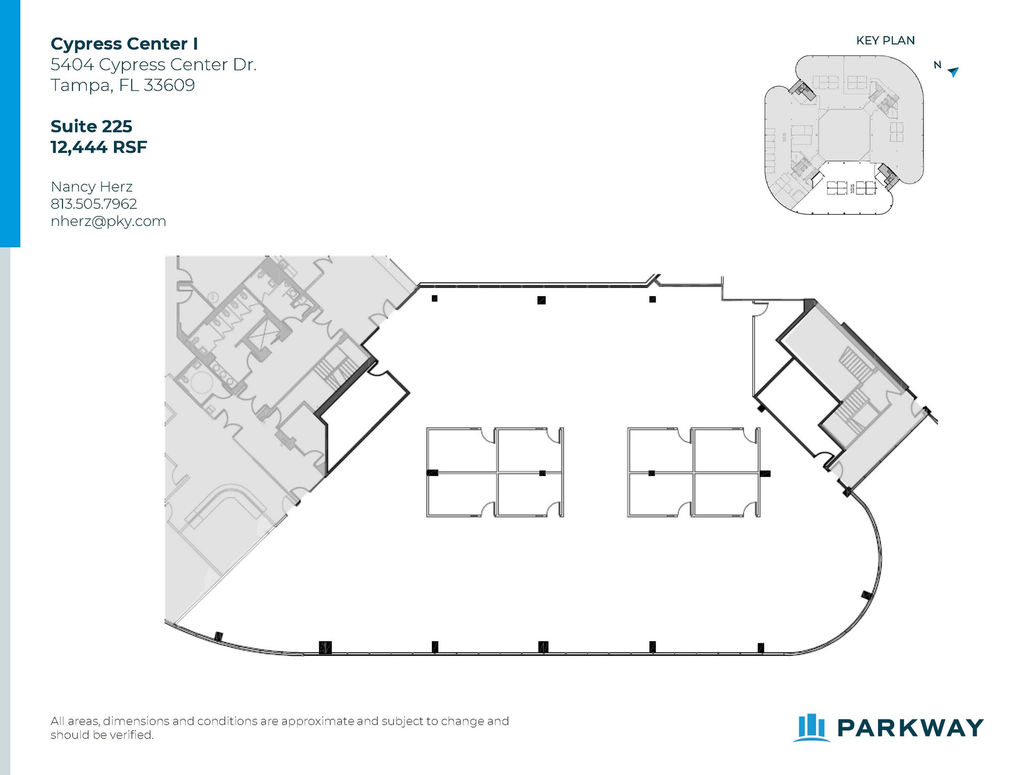 5404 Cypress Center Dr, Tampa, FL en alquiler Plano de la planta- Imagen 1 de 2