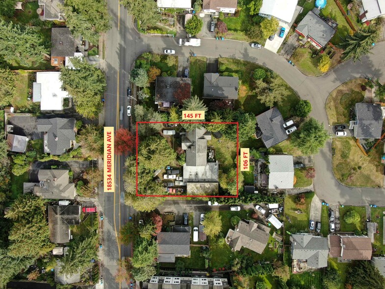 18534 Meridian Ave N, Shoreline, WA en venta - Plano de solar - Imagen 1 de 6