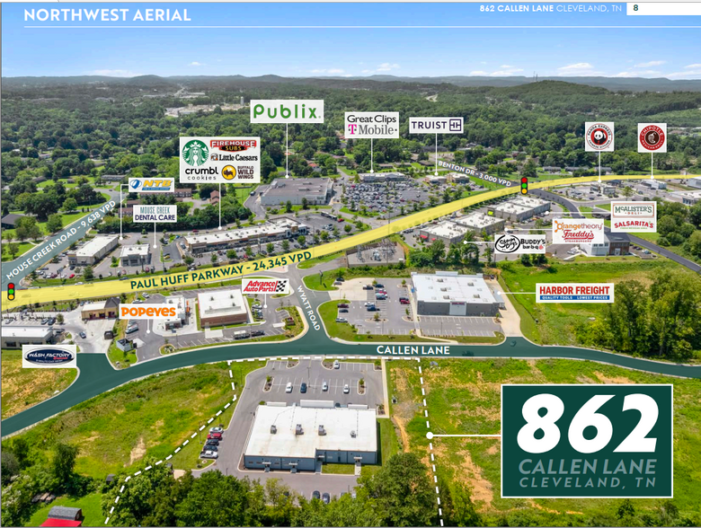 862 Callen Ln NW, Cleveland, TN en venta - Foto del edificio - Imagen 3 de 5