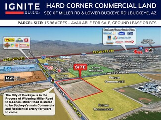 Más detalles para SEC of Miller Road & Lower Buckeye Rd, Buckeye, AZ - Locales en venta