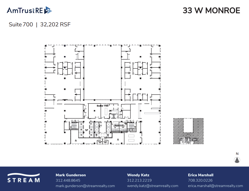 33 W Monroe St, Chicago, IL en alquiler Plano de la planta- Imagen 1 de 1