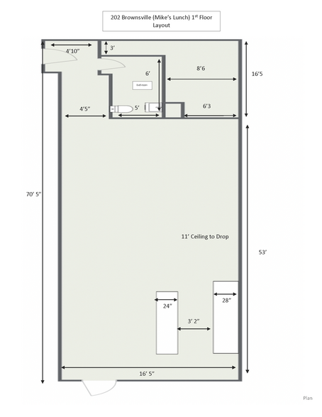 200 Brownsville Rd, Pittsburgh, PA en alquiler - Plano de la planta - Imagen 2 de 6