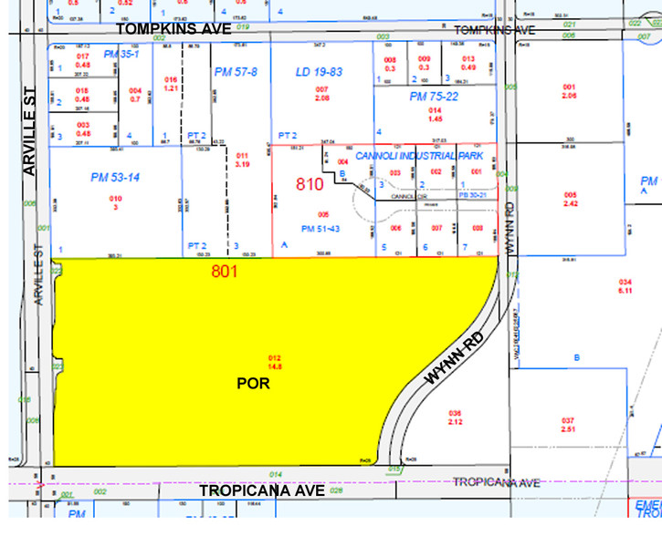 4300-A W Tropicana Ave, Las Vegas, NV en alquiler - Plano de solar - Imagen 3 de 7