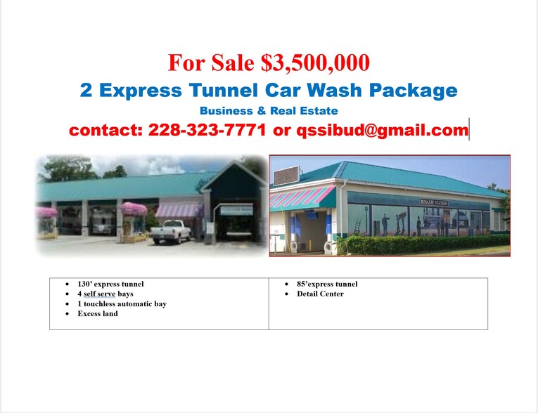 Express Car Wash Package cartera de 2 inmuebles en venta en LoopNet.es - Foto del edificio - Imagen 2 de 17