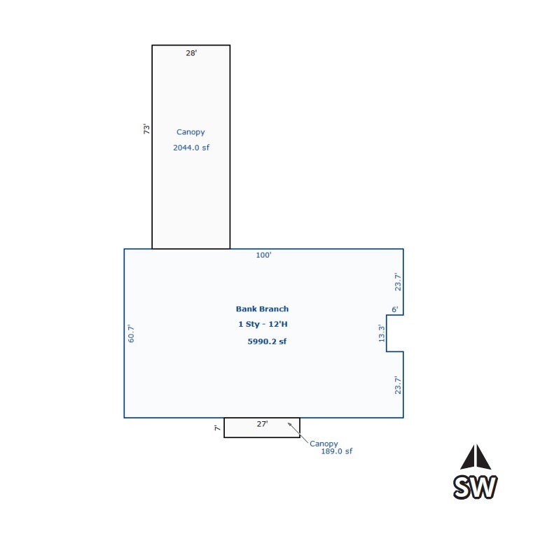 47500 Grand River Ave, Novi, MI en alquiler Plano de la planta- Imagen 1 de 1