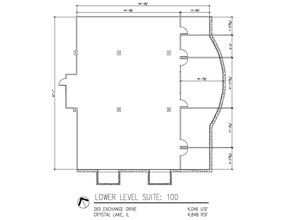 265 Exchange Dr, Crystal Lake, IL en alquiler Plano de la planta- Imagen 2 de 15