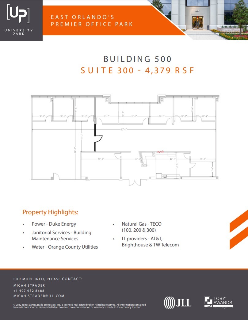 3452 Lake Lynda Dr, Orlando, FL en alquiler Plano de la planta- Imagen 1 de 1