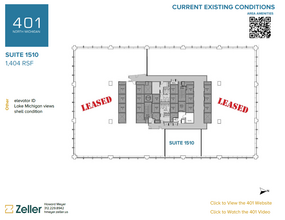 401 N Michigan Ave, Chicago, IL en alquiler Plano de la planta- Imagen 1 de 4