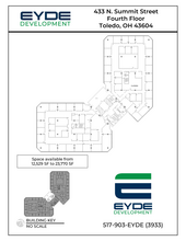 433 N Summit St, Toledo, OH en alquiler Plano de la planta- Imagen 1 de 1