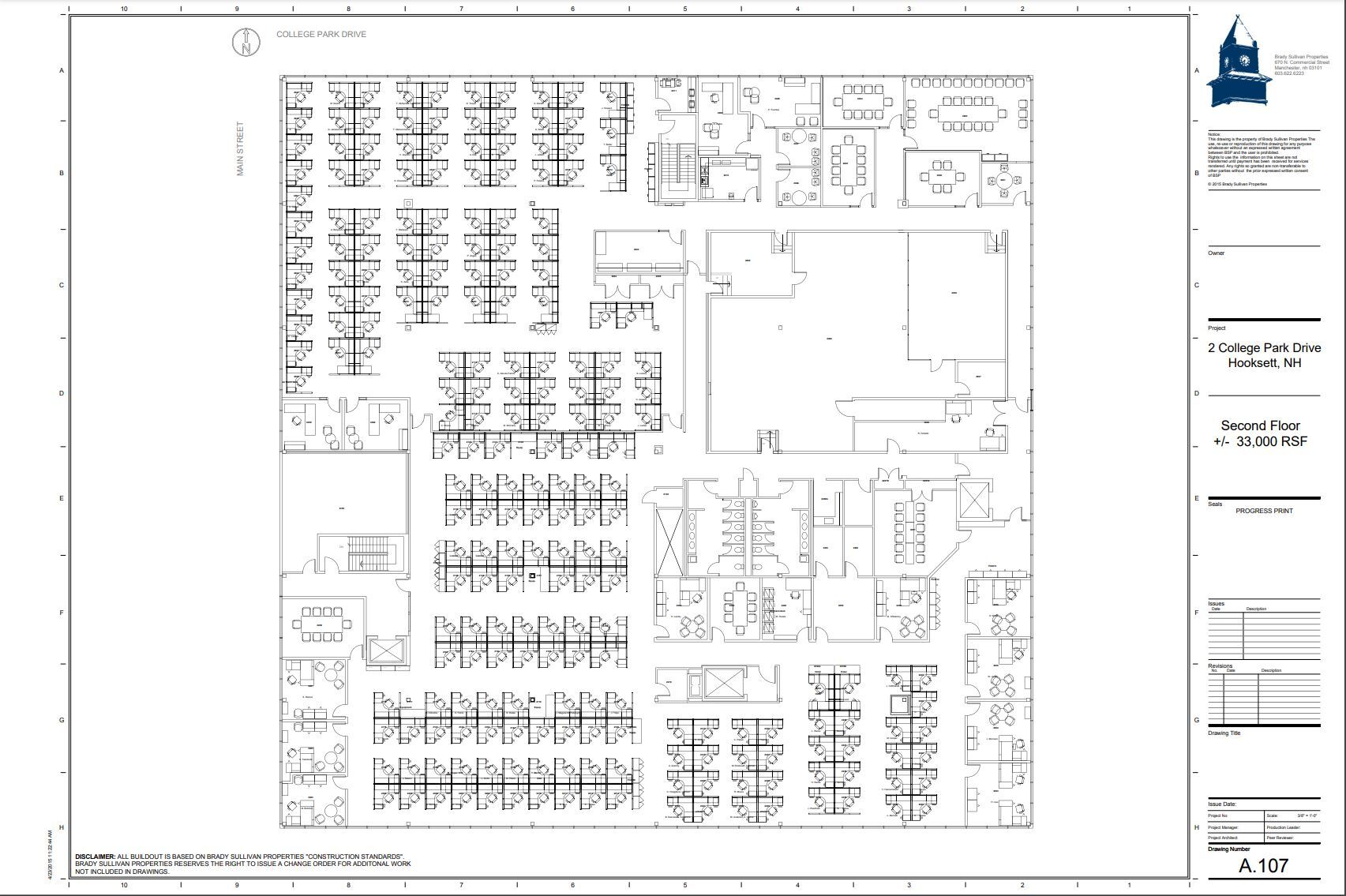 2 College Park Dr, Hooksett, NH en alquiler Plano de la planta- Imagen 1 de 1