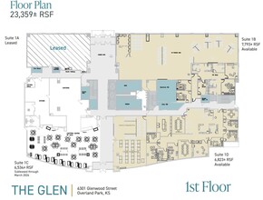 6301 Glenwood St, Overland Park, KS en venta Plano de la planta- Imagen 1 de 1